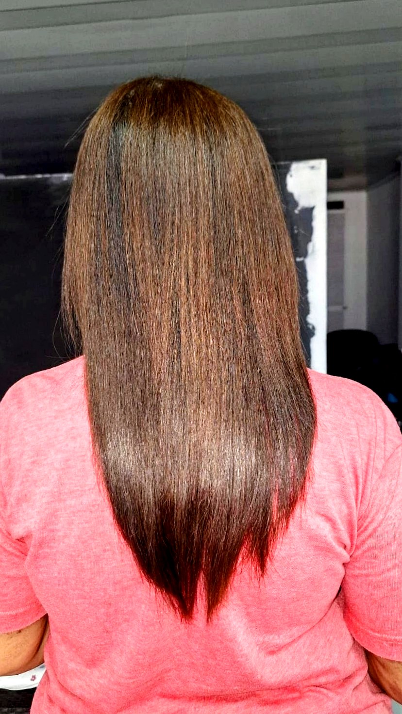 Resultado coloración brillante